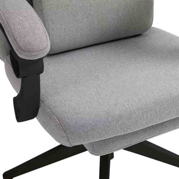 Headrest Office Swivel Chair - Available in Multiple Colors - Light Gray