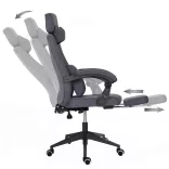 Headrest Office Swivel Chair - Available in Multiple Colors - Dark Gray