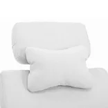 Headrest Office Swivel Chair - Multiple Colors - White