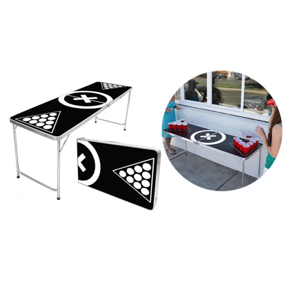 Beer Pong Table with Accessories