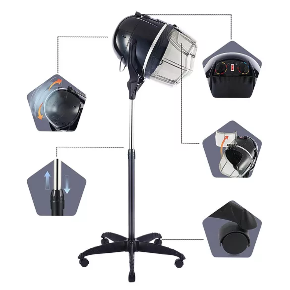 Stand Hair Dryer Hood