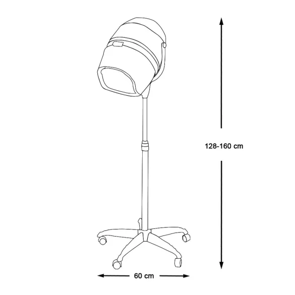 Stand Hair Dryer Hood