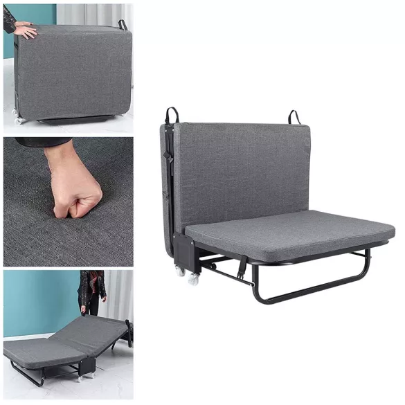 Folding Guest Bed in Multiple Types - Grey