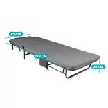 Folding Guest Bed in Multiple Types - Grey