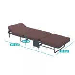 Guest Bed in Various Types - Brown