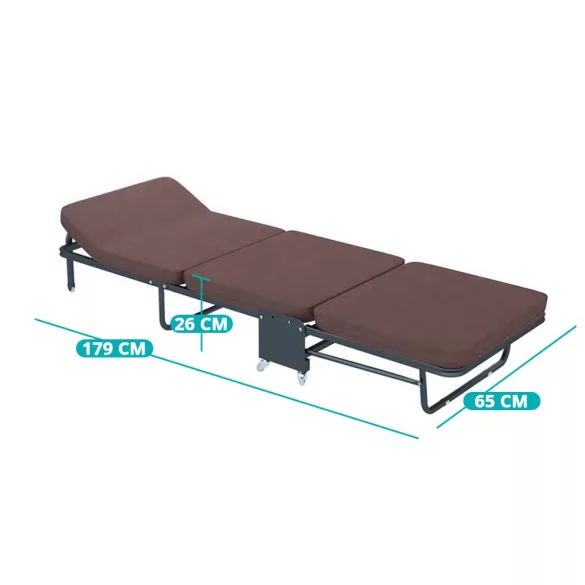 Guest Bed in Various Types - Brown