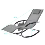 Rocking Chair with Pocket