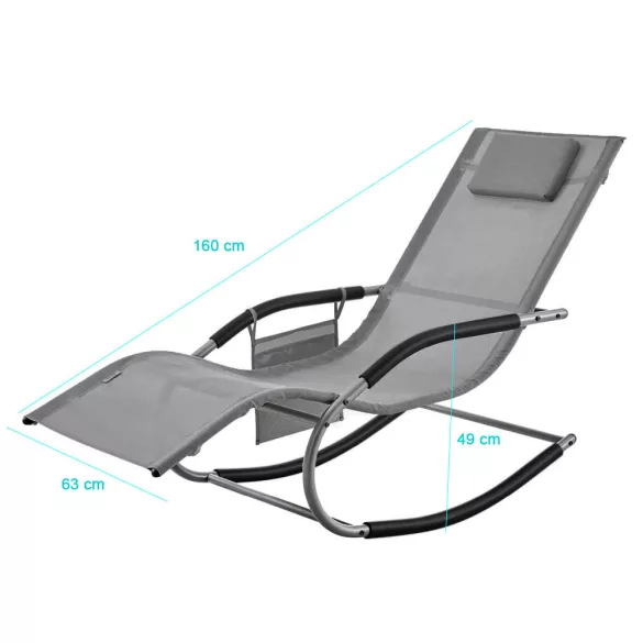 Rocking Chair with Pocket