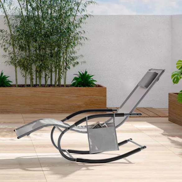 Rocking Chair with Pocket