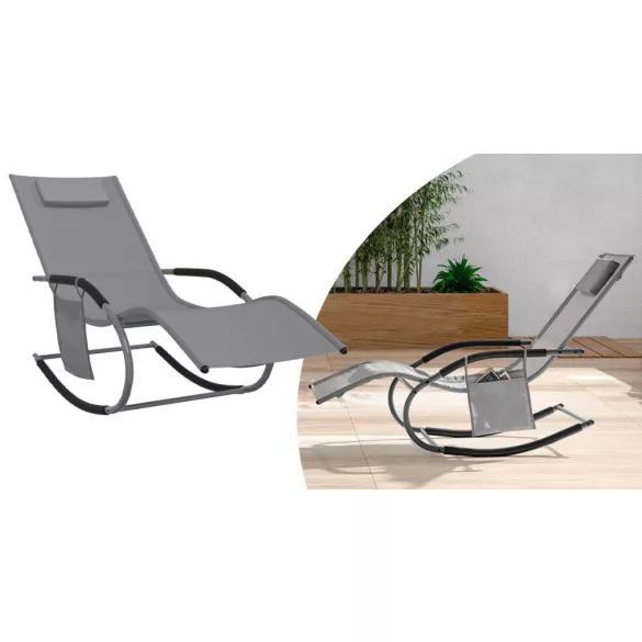 Rocking Chair with Pocket