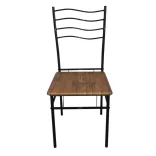 Metal Frame Dining Table with 4 Chairs