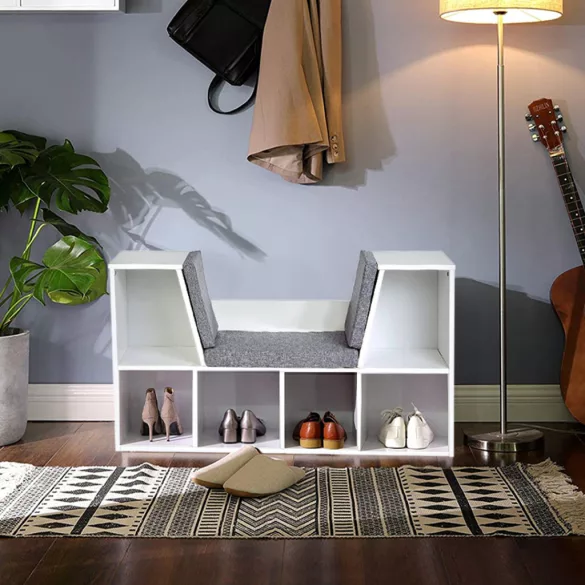 Storage Bench with Cushion