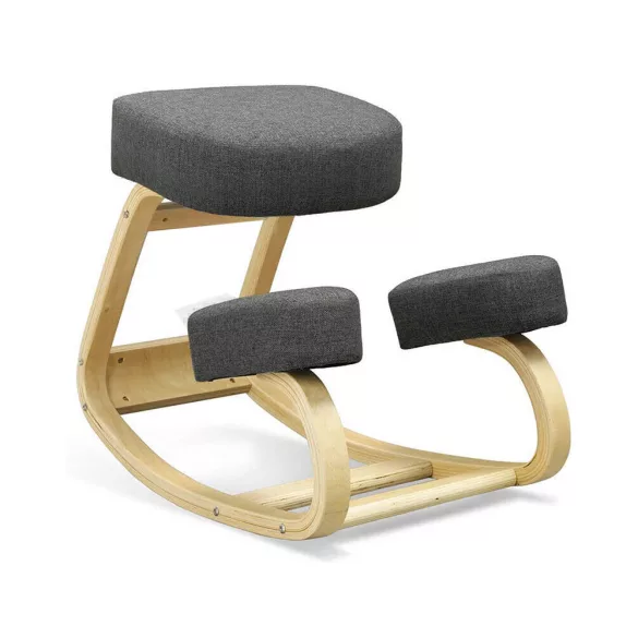 Balance-Enhancing Kneeling Chair - Multiple Types - Gray