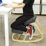 Balance-Enhancing Kneeling Chair - Multiple Types - Gray