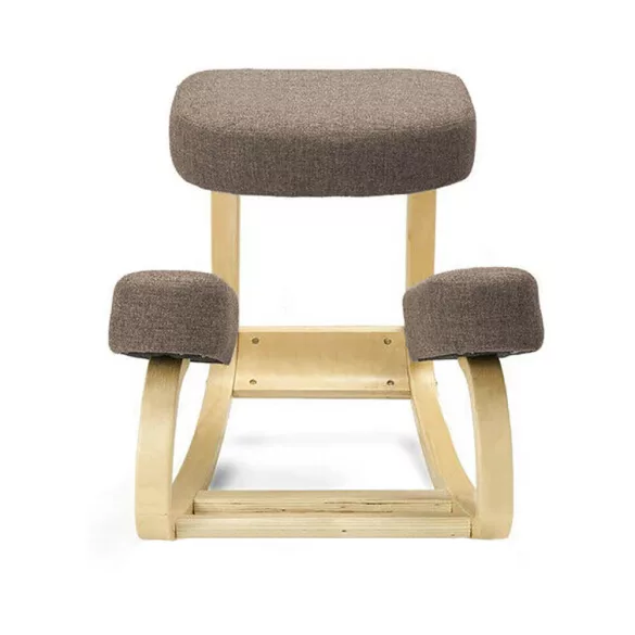 Balance-Enhancing Kneeling Chair - Multiple Types - Brown