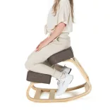 Balance-Enhancing Kneeling Chair - Multiple Types - Brown