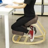 Balance-Enhancing Kneeling Chair - Multiple Types - Brown