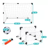 2-in-1 Soccer Goal Set