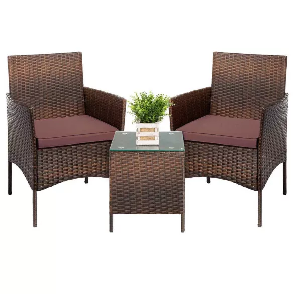 Polyrattan Garden Furniture Set