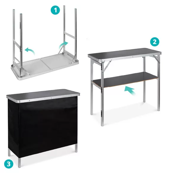 Foldable Portable Bar