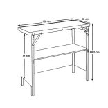 Foldable Portable Bar
