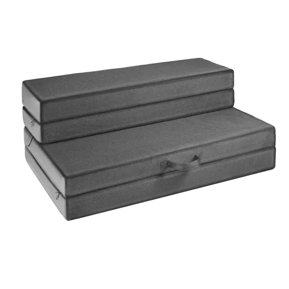 Portable, foldable mattress in a bag, 100*190*10 cm