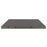 Portable, foldable mattress in a bag, 100*190*10 cm