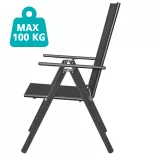Folding Aluminum Garden Chair, 2pcs