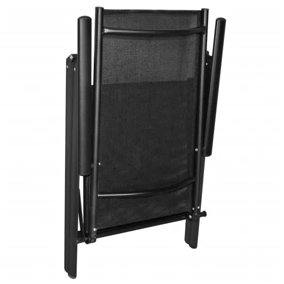 Folding Aluminum Garden Chair, 2pcs