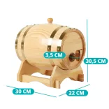 Oak Barrel 5 Liters