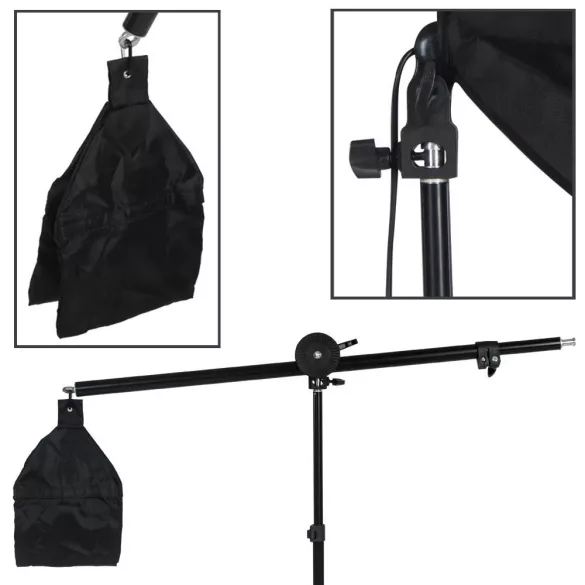 Studio Lighting with Carrying Bag