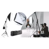 Studio Lighting with Carrying Bag