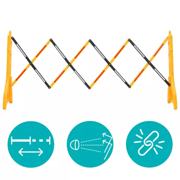 Folding Traffic Barrier