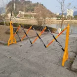 Folding Traffic Barrier