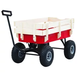 Metal Garden Hand Cart in 2 Types - 150 kg Load Capacity