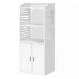 Small Bathroom Cabinet, White