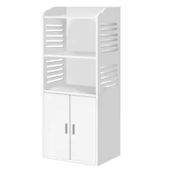 Small Bathroom Cabinet, White