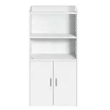 Small Bathroom Cabinet, White