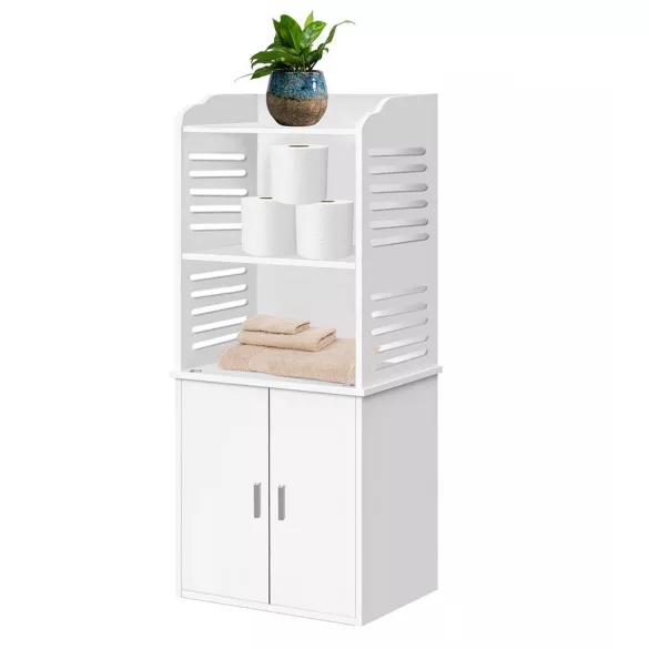 Small Bathroom Cabinet, White