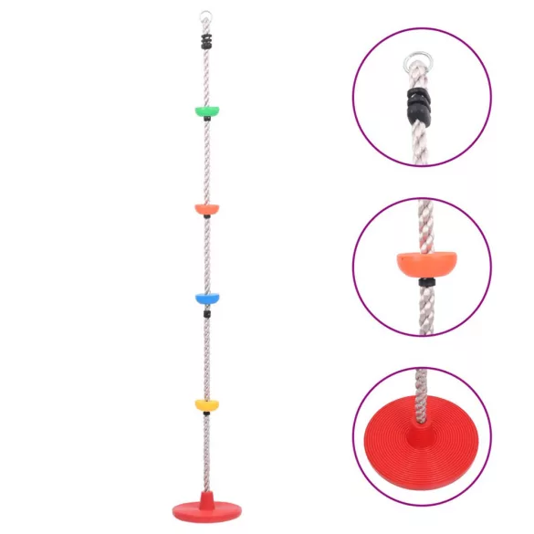 2in1 climbing rope and swing for kids
