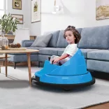Electric Kids Bumper Car 6V, with Battery, Remote Control, Blue