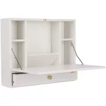 Wall-Mounted Foldable Laptop Holder