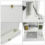 Wall-Mounted Foldable Laptop Holder