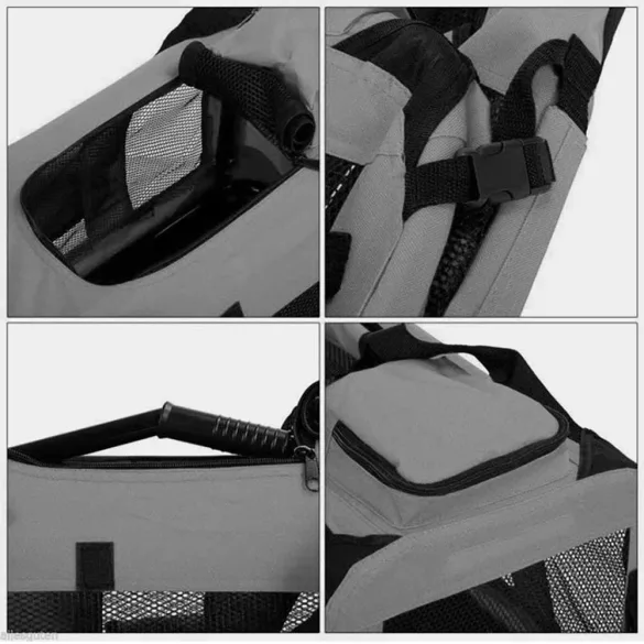 Foldable Pet Carrier Bag, Multiple Types - Size M