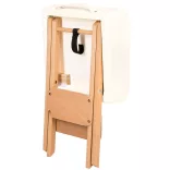 Folding Massage Chair with 2 Massage Rollers