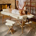 Folding Massage Chair with 2 Massage Rollers