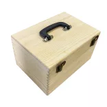 170-piece dual-tip marker set in a paintable wooden box