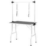 Pet Grooming Table with Two Restraint Arms