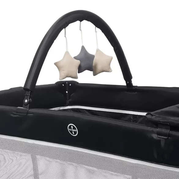 Travel Bed with Changing Mat and Play Arch