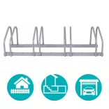 Outdoor Bike Rack for 4 Bicycles